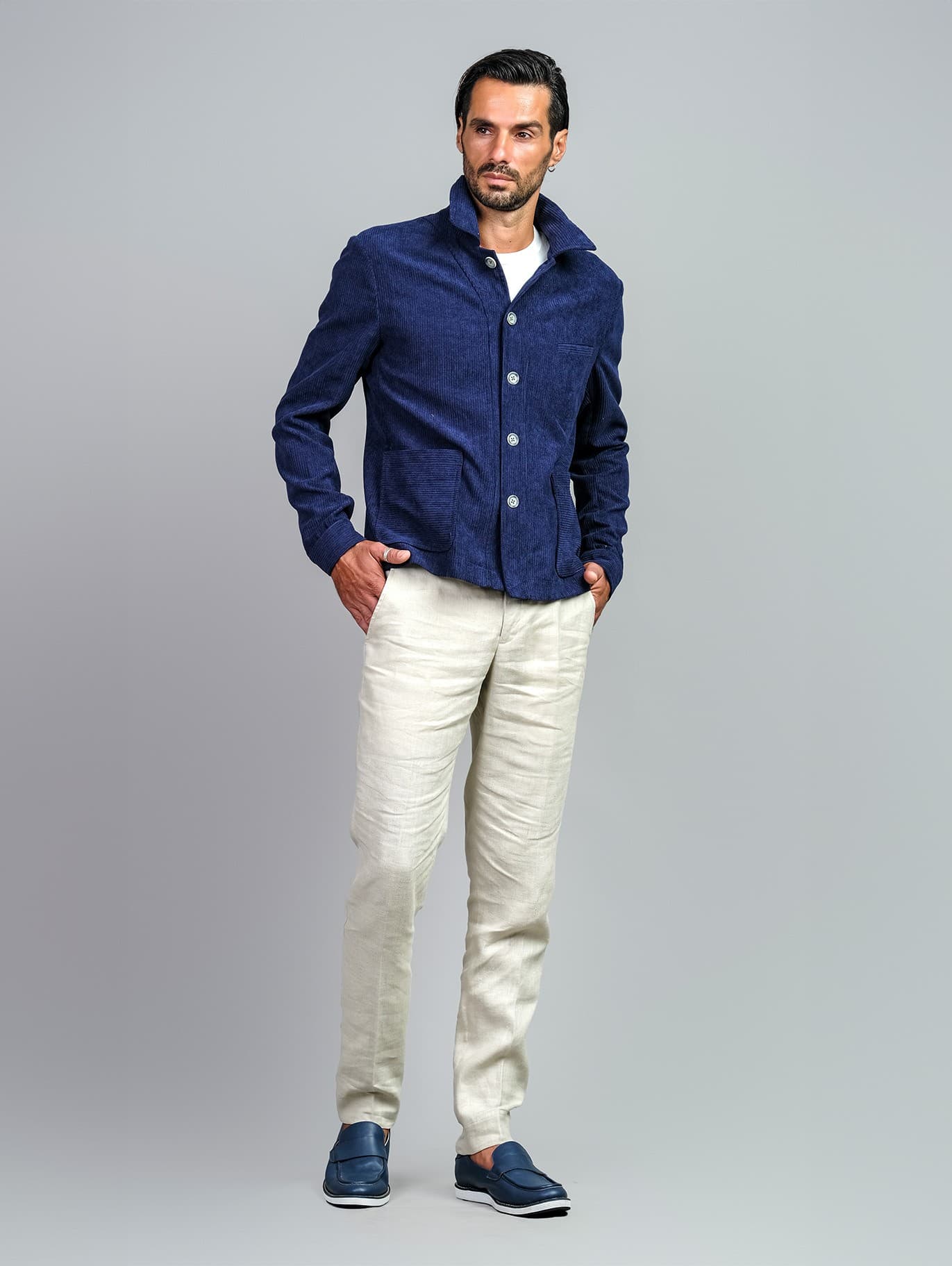 JACKET VẢI TITKÊ VÀ QUẦN LINEN THỜI TRANG