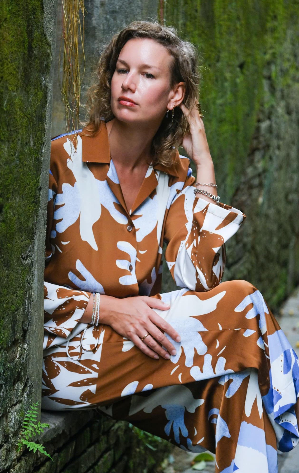 TERRACOTTA SHIRT SET