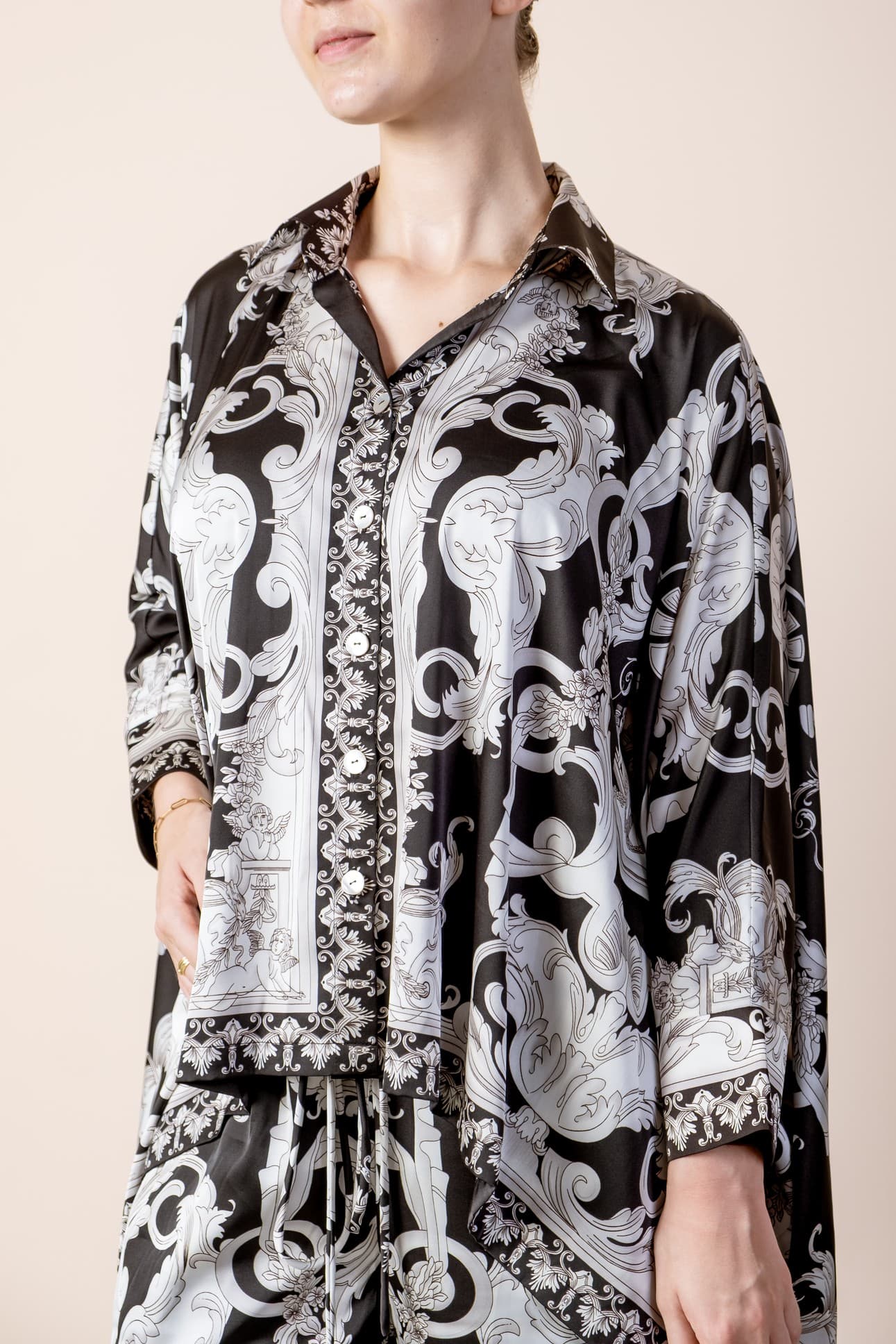 MIDNIGHT BAROQUE SHIRT