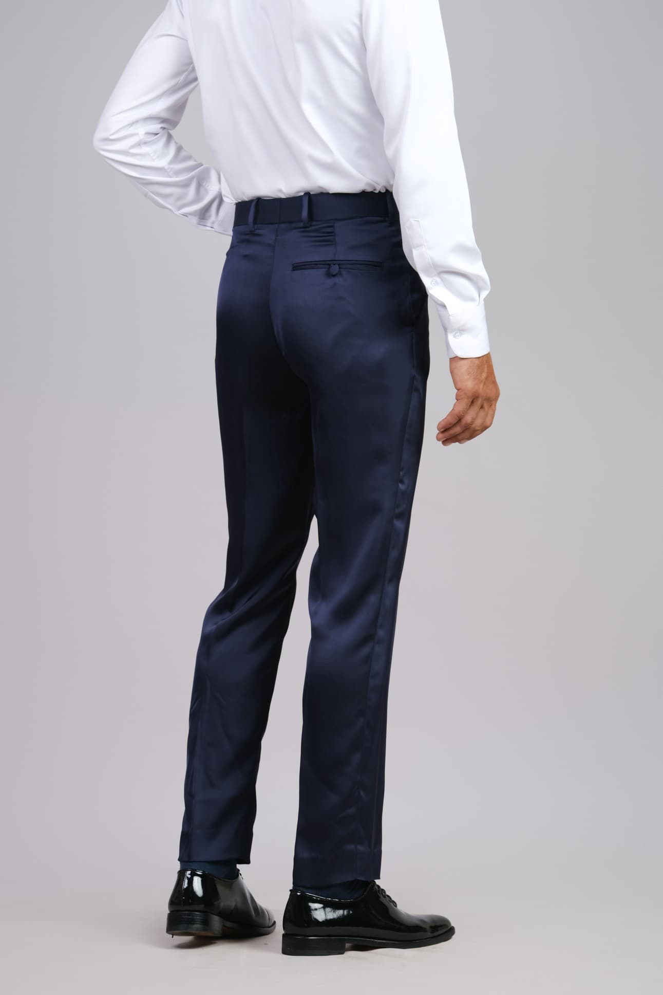 QUẦN TUXEDO VẢI PHI LỤA MỀM MẠI
