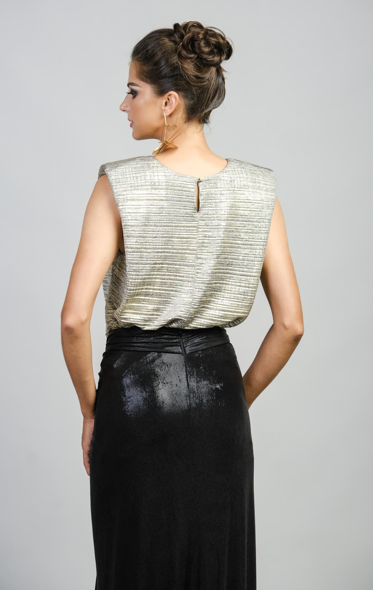 BỘ 2 MẢNH THUN KIM TUYẾN SANG TRỌNG