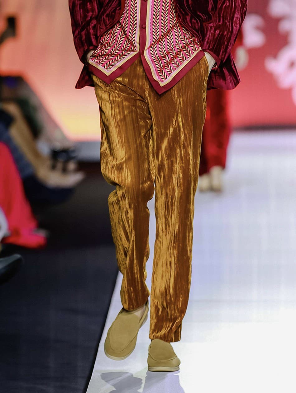 BURNISHED FLAME PANTS