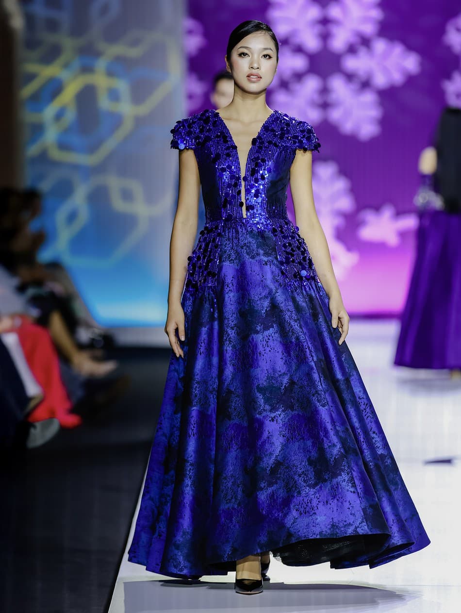 NOCTURNE BLOOM DRESS