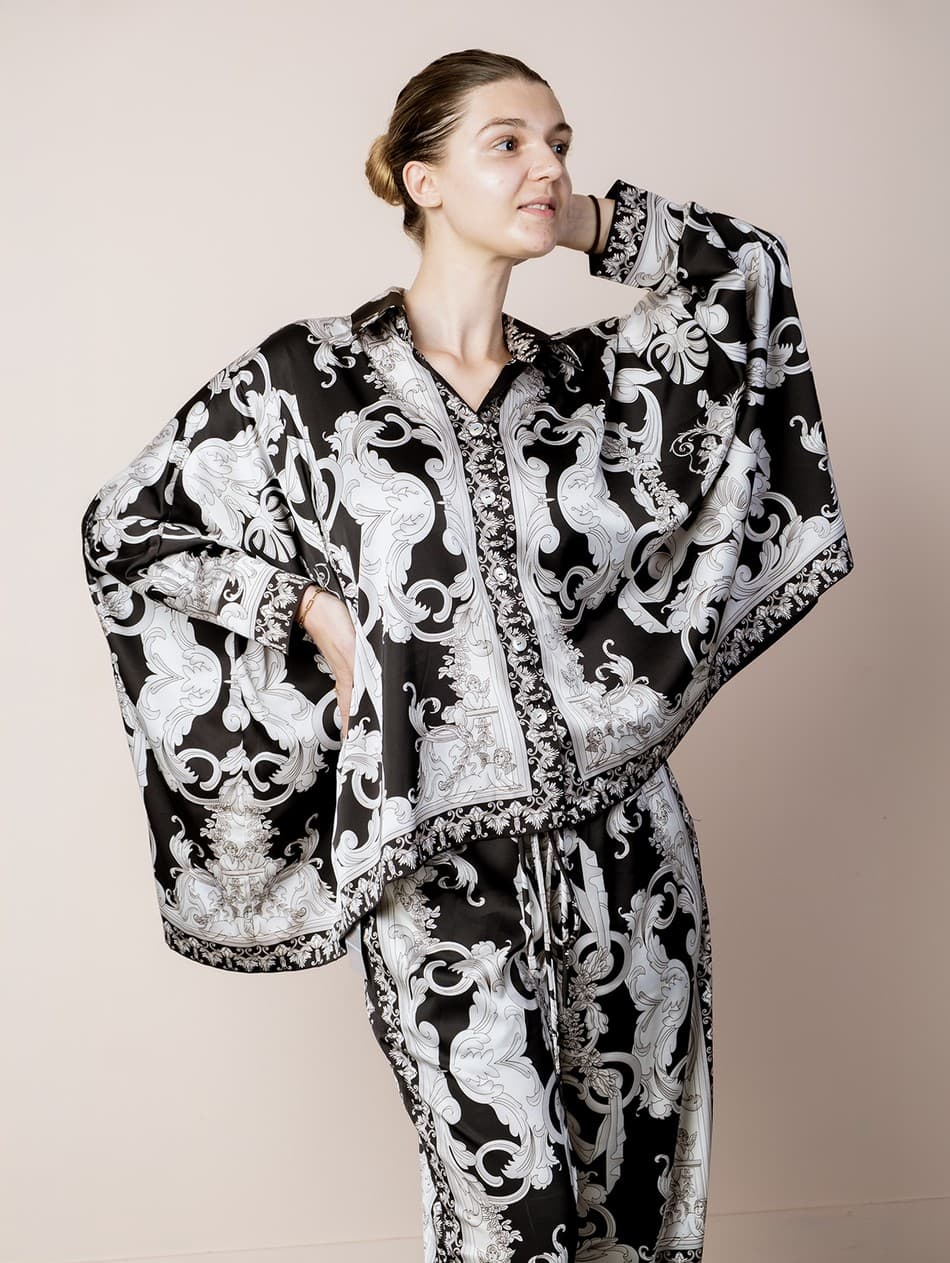 MIDNIGHT BAROQUE SHIRT