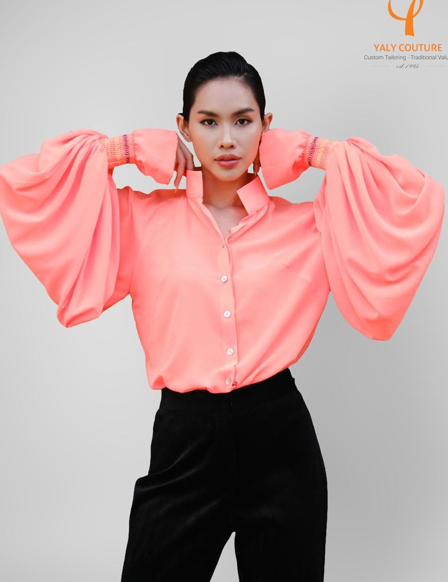 ÁO SƠ MI VOAN TAY PHỒNG
