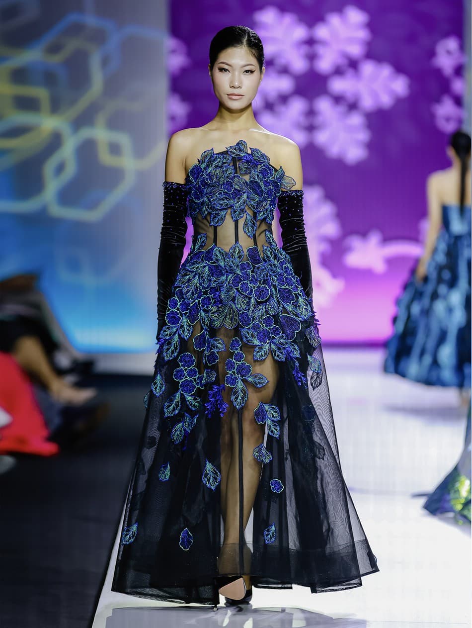 BLU GARDEN DRESS