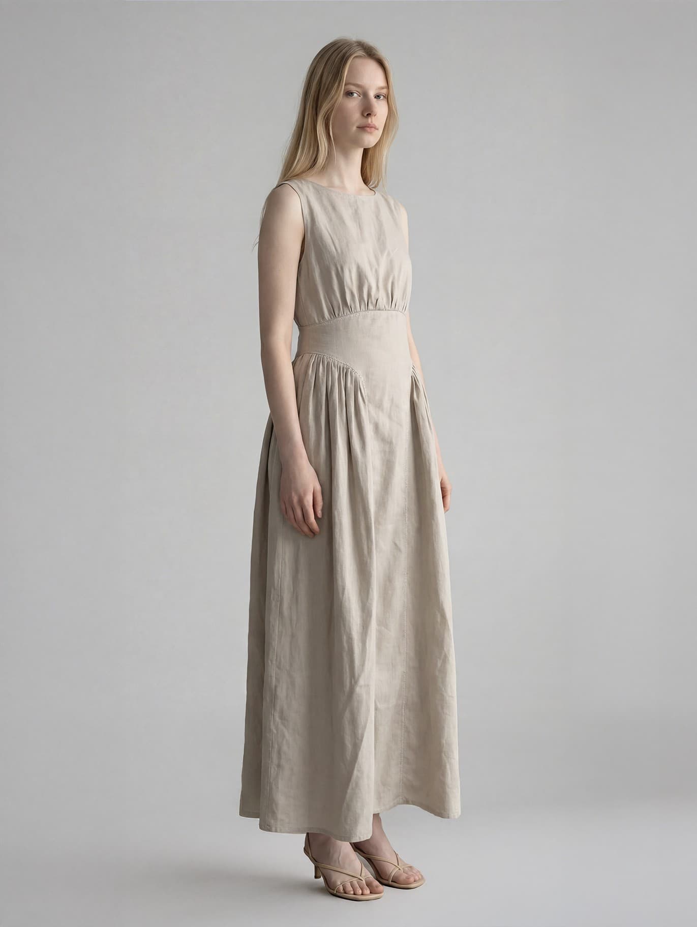 DUNE LINEN DRESS