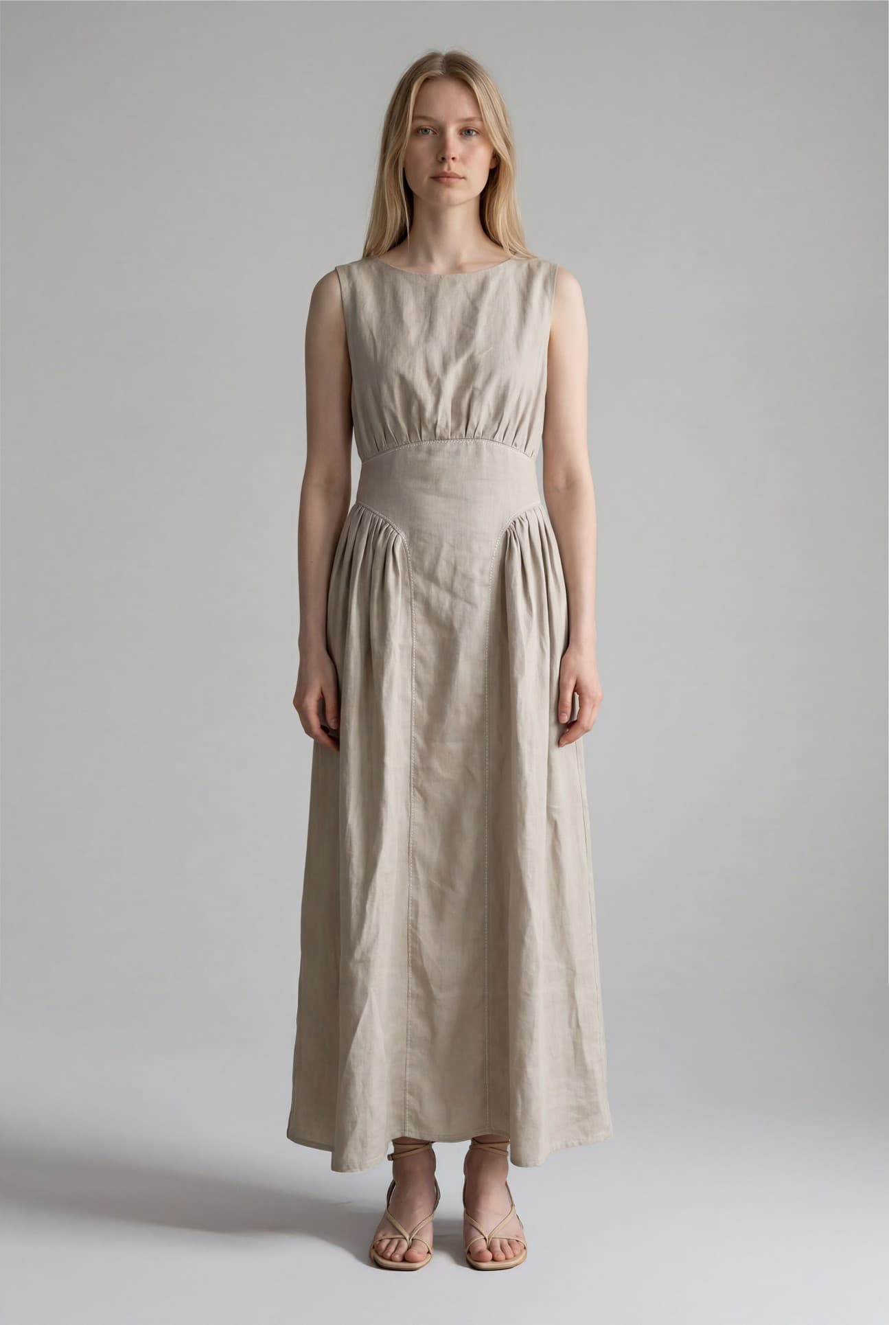 DUNE LINEN DRESS