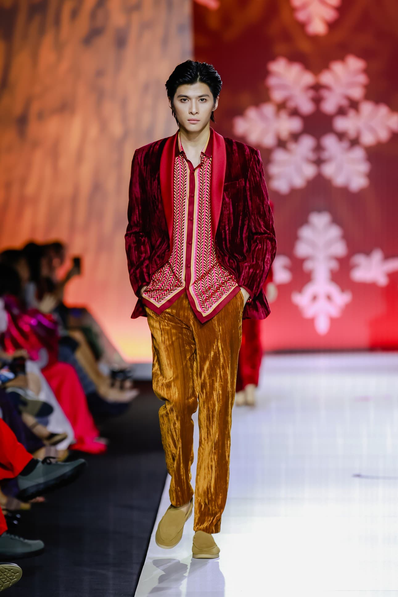 BURNISHED FLAME PANTS