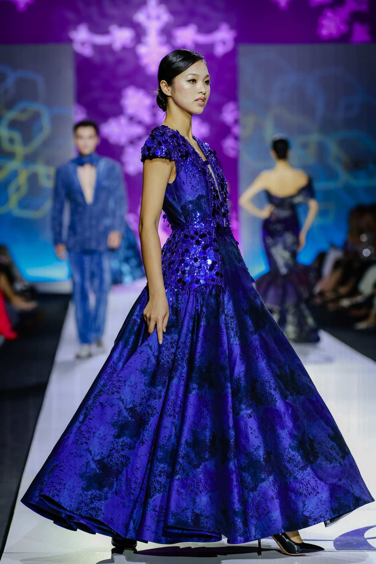 NOCTURNE BLOOM DRESS