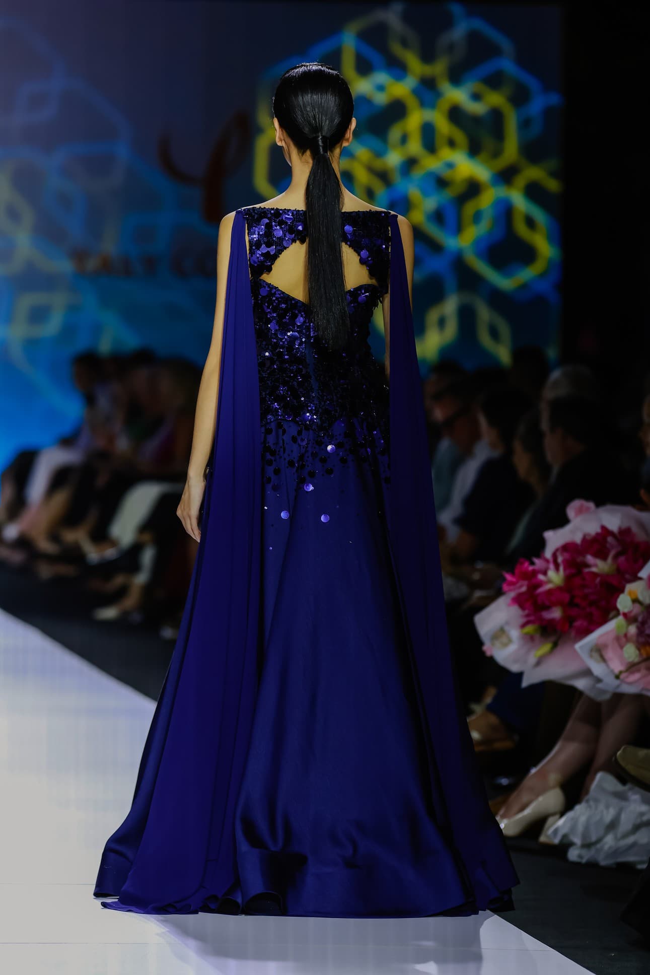 BLUE ECLIPSE SKIRT