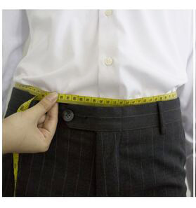 Measuring pants waist